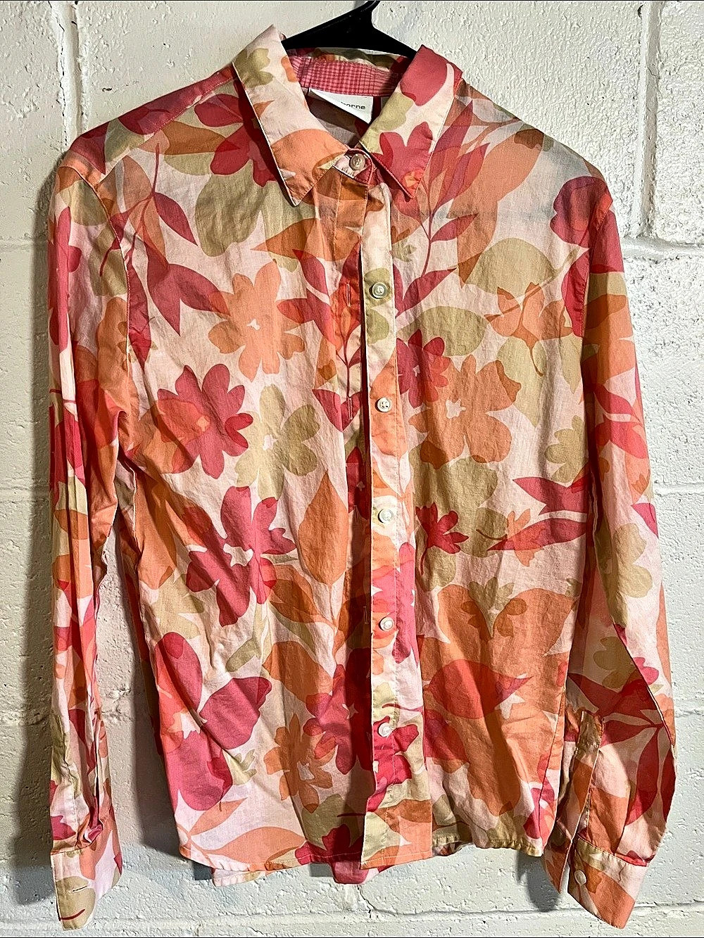 Liz Claiborne 100% Cotton Button Down Shirt